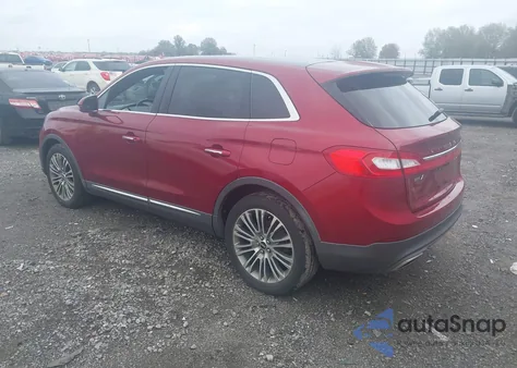 2016 Lincoln Mkx Reserve from USA, damaged, VIN 2LMTJ8LR2GBL41637